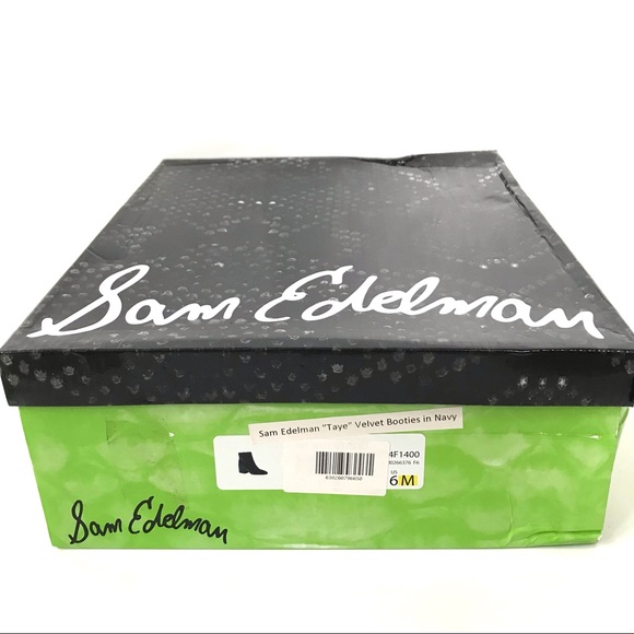 Sam Edelman Taye Velvet Ankle Boots - Picture 13 of 16